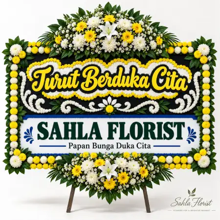 Papan Bunga Duka Lippo Village